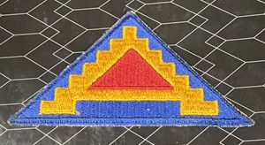 Parche Militar Auténtico Ejército de Estados Unidos 7º Comando de Entrenamiento 7º ATC Vestido Coloreado - Imagen 1 de 2