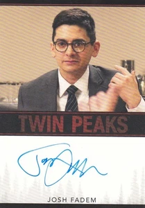 2025 Rittenhouse Twin Peaks Log Lady Josh Fadem As PHIL BISBY AUTOGRAPH - Picture 1 of 2