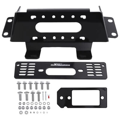 Winch Mount Kit for Polaris Ranger 400 500 570 800 4x4 2010-2019 Steel - Image 1 of 4