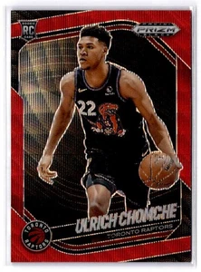 2024-25 Panini Prizm negro #236 Ulrich Chomche rubí onda - Imagen 1 de 2