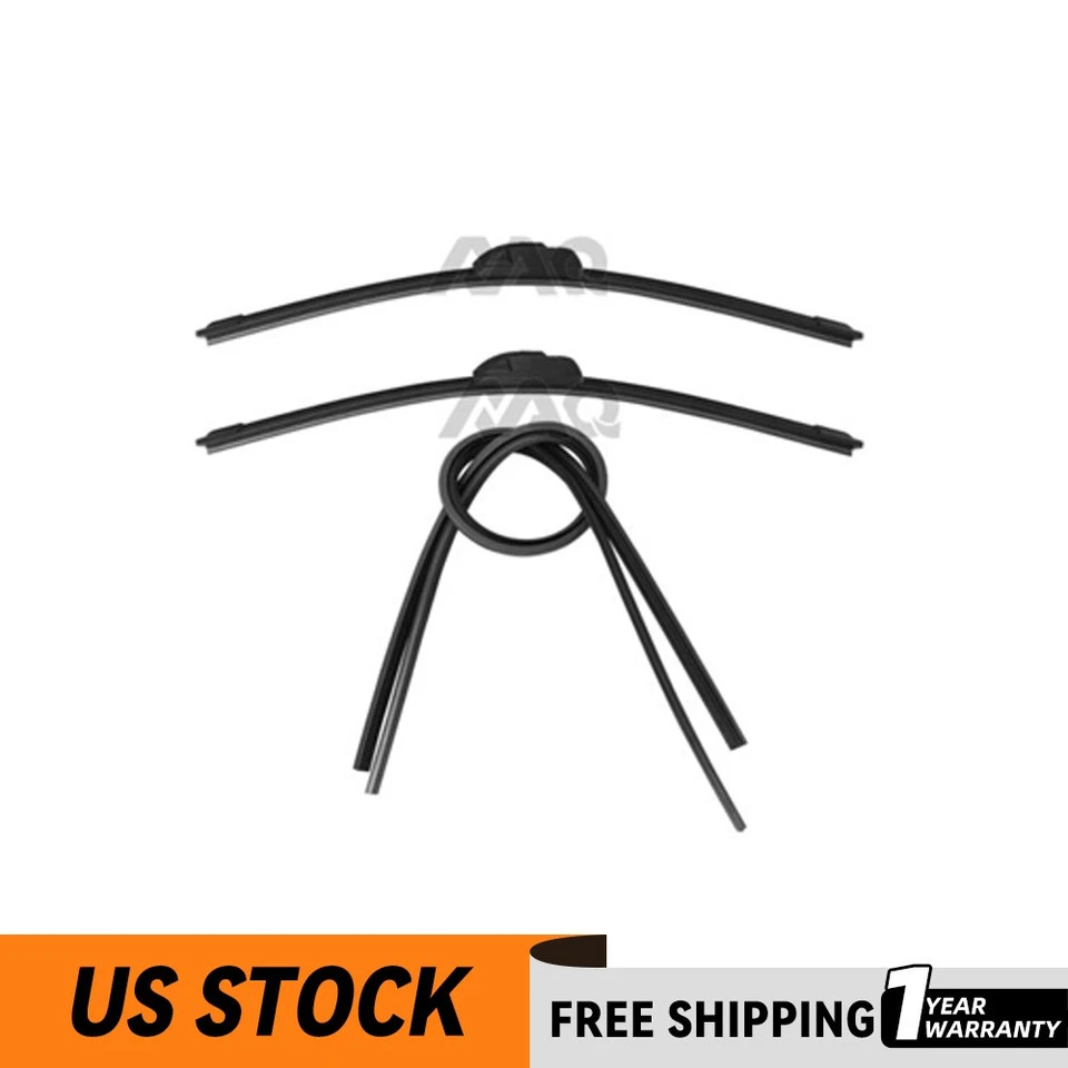 Лезвия стеклоочистителя 2x20 дюймов и дополнительные сменные щетки стеклоочистителя 2x28 дюймов для Cadillac XLR 2004-2009 годов выпуска - Изображение 1 из 4