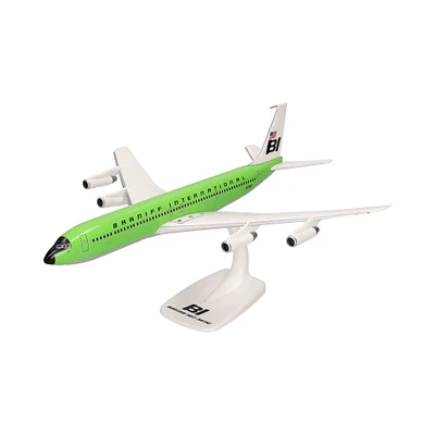 BOEING 707-320 SOLID LIMEGREEN 1:144 Herpa Aerei Modellino Nuovo - Immagine 1 di 4