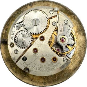 Vintage Movado Tiffany & Co. Mechanical Men's Wristwatch Movement 205 for Parts - Picture 1 of 3