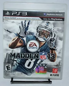 Madden NFL 13 PS3 Sony Playstation 3 EA Sports ONE of TWO - Bild 1 von 5