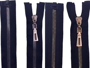 Zipper profile 5mm metal look divisible - Picture 1 of 5