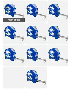 10 pack Komelon SS125 Stainless Steel Tape Measure Premium Double Sided - Picture 1 of 1