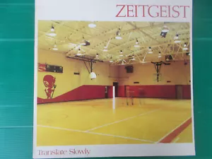 ZEITGEIST TRANSLATE SLOWY 1985 MIRACOLOSAMENTE NUOVO CON TESTI LP VINILE - Foto 1 di 4