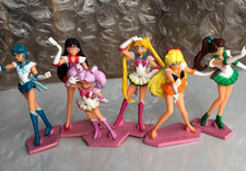 Sailor Moon DX Figure Lot 6 Chibi Venus Mercury Mars Jupiter 2000 Japan