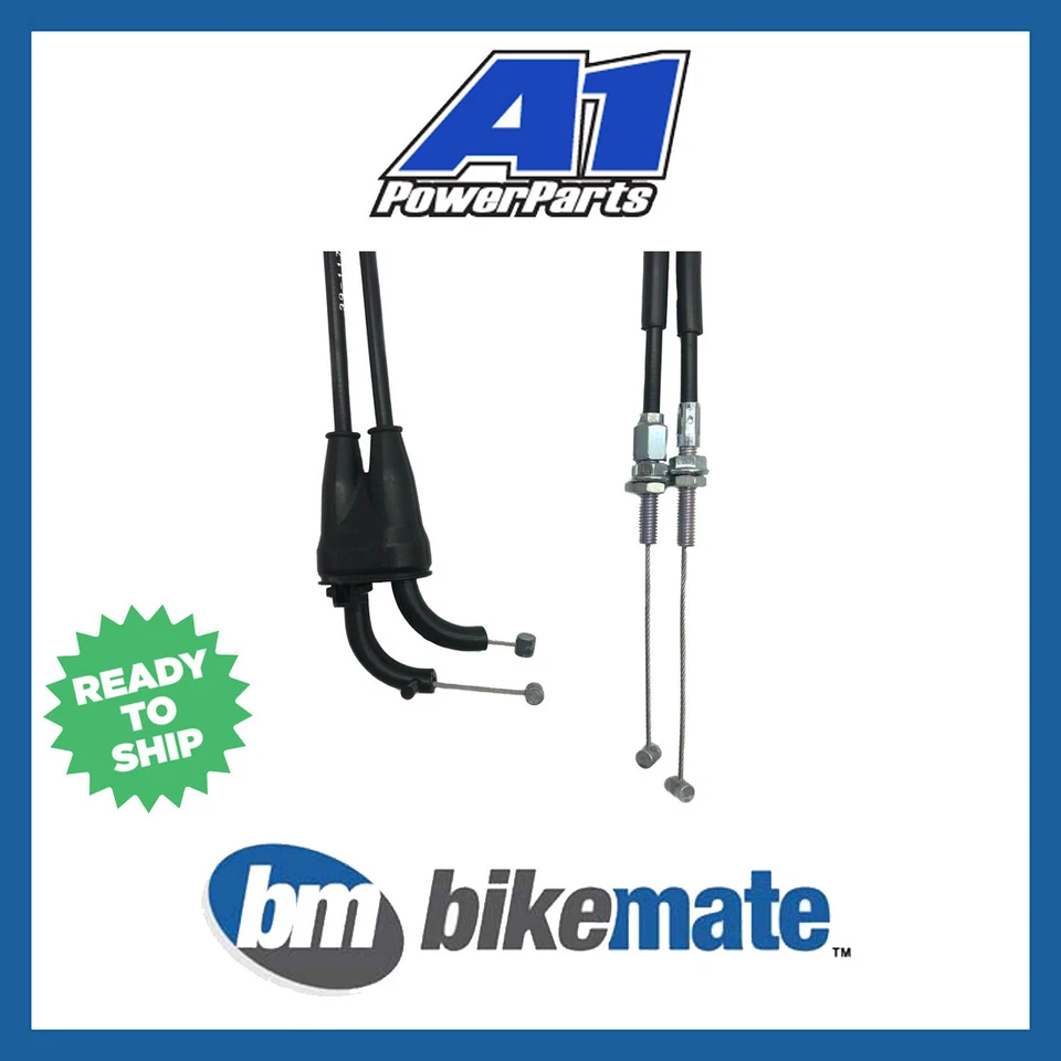 Throttle Cable Set Push Pull for YAMAHA WR 250 F 2001 2002 — 第 1/1 张图片