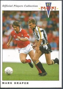FÚTBOL PANINI 92-COLECCIÓN OFICIAL JUGADORES-#175-NOTTS COUNTY-MARK DRAPER - Imagen 1 de 2