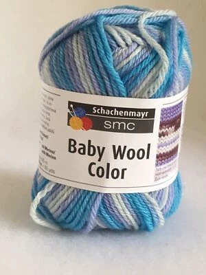 Schachenmayr Baby Woll Color verschiedene Farben 100% Schurwolle - Bild 1 von 4
