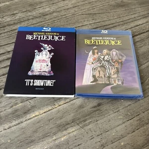 Beetlejuice (1988) Blu-ray LTD Ed Iconic Moment Slipcover Brand New - Foto 1 di 8
