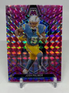 2024 Panini Mosaic Josh Palmer #122 Camo Pink Mosaic - Picture 1 of 2