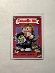 2022 Topps Garbage Pail Kids GPK Rock and Roll Hall Of Lame 2a DINING DURAN - Picture 1 of 2