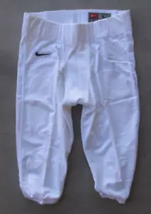 NIKE VAPOR TEAM WHITE FOOTBALL PANTS ADULT SIZE LARGE STYLE 615745 MSRP $70 - Picture 1 of 3