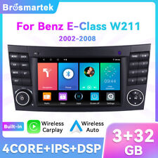 Produktbild - Für Mercedes Benz EClass W211 W219 E200 Autoradio Android 13 Carplay BT GPS Navi