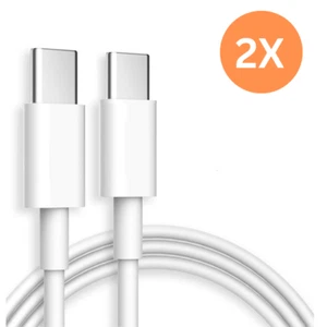 2x Ladekabel für Samsung Typ C Kabel USB C Schnellladekabel S10 S20 FE S21 S22 - Bild 1 von 4