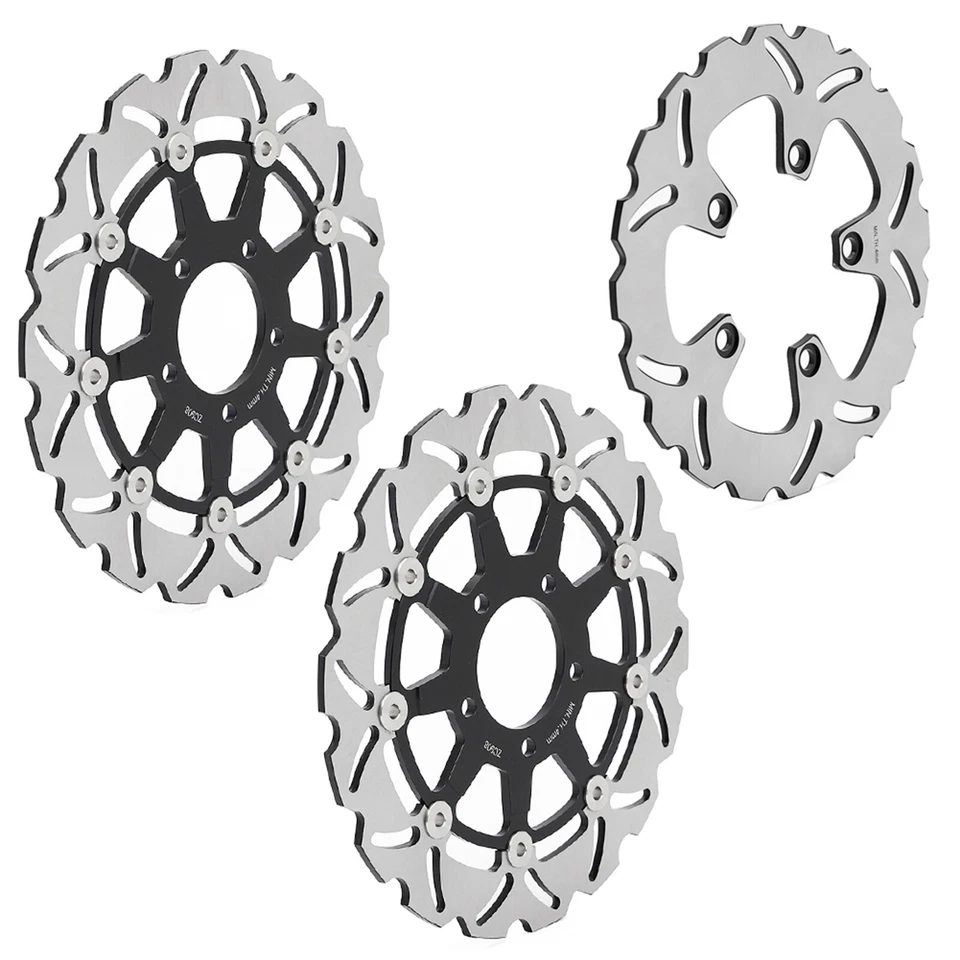 For Suzuki Front Rear Brake Rotors Discs GSX 600 F GSX 750 F Katana 2004-2006 05 - Изображение 1 из 4