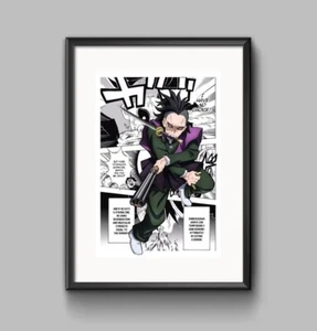 A4 DEMON SLAYER Poster - Genya Shinazugawa - Anime Sleeve - Rare - High Quality - Picture 1 of 1