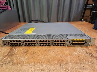Cisco Nexus N2K-C2232TM-E-10GE 10GE Fabric Extender Dual PSU rails N2K-M2800P - Image 1 of 4