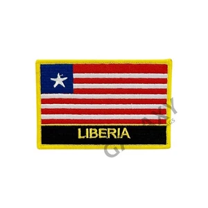 Toppa Liberia / Bandiera Liberia / Ferro da stiro - Foto 1 di 1