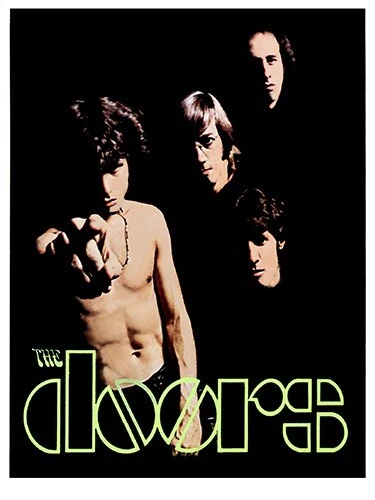 The Doors ULTRA RARE 1967 US  Promo Poster Print - Image 1 of 1