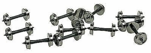 Walthers Proto 2301 Ho Maßstab 33 " Umgedrehte Metall RP-25 Räderset Plastik - Bild 1 von 1