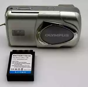 Olympus Mju 410 4.0MP Digital Camera - Silver - Tested - Picture 1 of 10