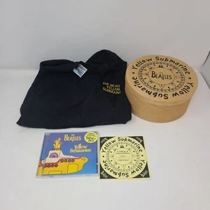 Die Beatles gelbes U-Boot CD limitierte Auflage Holzkiste Set - Bild 1 von 9