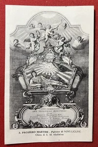 Cartolina S. Prospero Martire - Patrono di Novi Ligure - Chiesa S. M. Maddalena - Picture 1 of 1