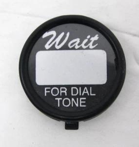 Portatarjetas Western Electric Dial con tarjeta de esfera de reproducción y acetato. - Imagen 1 de 1