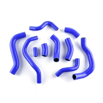For HONDA CBR1000RR CBR 1000 RR 08-11 Silicone Radiator Coolant Hose Blue 10PCS - Imagem 1 de 4