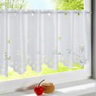 6 Size Ready Made Voile Net Curtains Available Cafe Panel Kitchen Bathroom