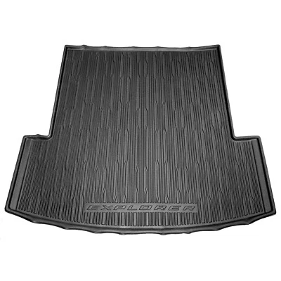 NUEVO OEM 20-25 Ford Explorer Alfombrilla de Carga Todo Clima Protector Bandeja Forro Negro Foto 1 de 4