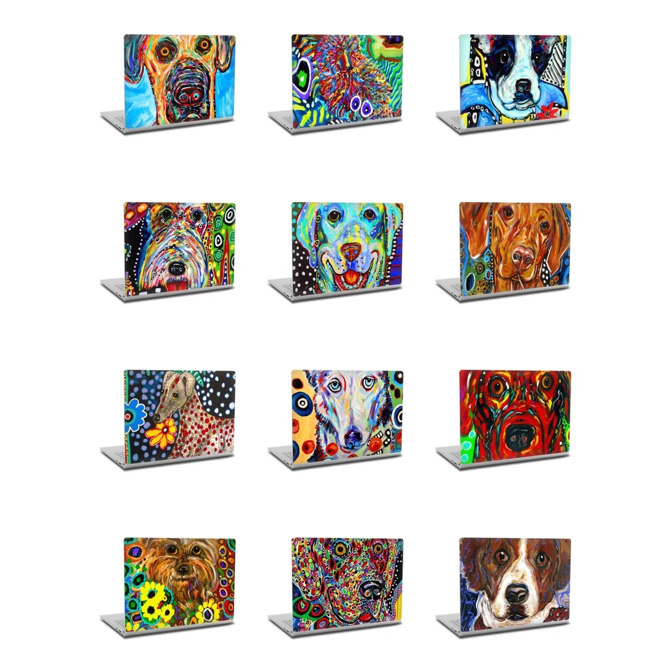 OFFICIAL MAD DOG ART GALLERY DOGS 2 VINYL SKIN DECAL FOR MICROSOFT SURFACE - Image 1 of 4