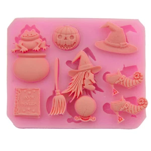 Halloween Cake Silicone Mold Home Kitchen Pumpkin Shape Decoration Baking ~ja - Picture 1 of 5