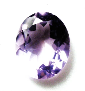 BONITO 10,75 X 8,75 X 5,5 mm CORTE OVALADO 3,20 cts ROSA DE FRANCIA AMATISTA BRASIL VS - Imagen 1 de 2
