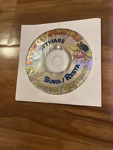 Addition Subtraction Flash Action Software PC CD ROM WIN/MAC Disk & Envelope - Picture 1 of 3