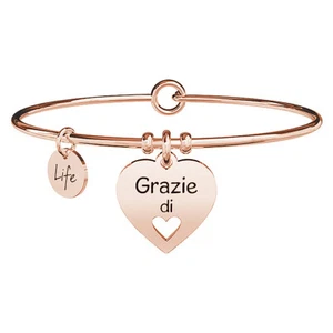 Bracciale Rigido Kidult Love Cuore Grazie 731635 - Foto 1 di 1
