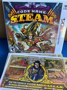Code Name: S.T.E.A.M. (Nintendo 3DS, 2015) Brand New And Sealed - Picture 1 of 3