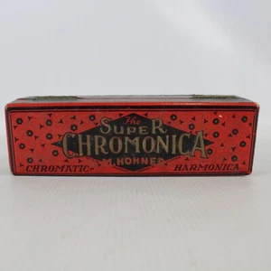 HOHNER Super Chromatica No. 260 Vintage Harmonica In Box - HHS - Bild 1 von 11
