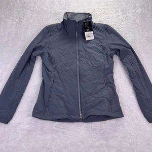 NEW Zero Restriction Jillian Jacket Womens Small Quilted Gray #L118L NWT - Picture 1 of 8