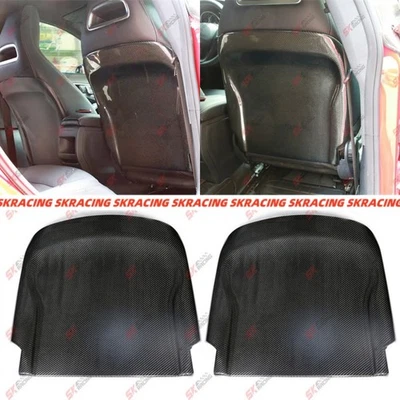 For Mercedes Benz CLA200 250 CLA45AMG 2014-19 DRY CARBON Seat Back Covers Trims - Image 1 of 4