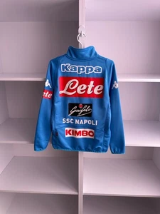 Vintage Napoli Kappa Fußball Trainingsjacke 2010er Gr. S - Bild 1 von 9