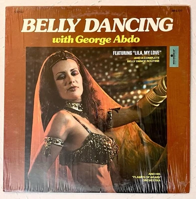 ТАНЕЦ ЖИВОТА с ДЖОРДЖЕМ АБДО (1976 LP) монитор MFS 777 пламя Араби w/усадка - Изображение 1 из 4