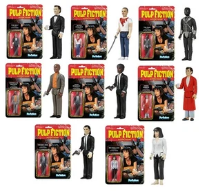 Funko Pulp Fiction ReAction Figures Tarantino Full Set of 8 Action Figures - Picture 1 of 1