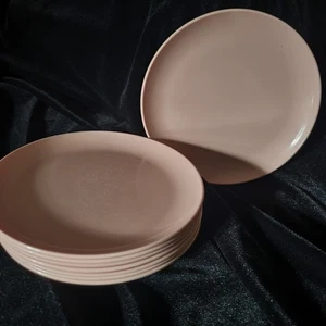 Vintage Set Of 8 Windsor Melamine 7" Salad Plates - Picture 1 of 5