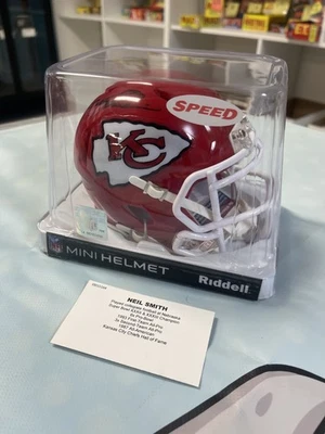 Minicasco autógrafo Riddell firmado por Neil Smith Foto 1 de 4