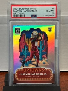 2024 Panini Donruss Optic - Uptowns Marvin Harrison Jr. #5 (RC) - Imagen 1 de 1