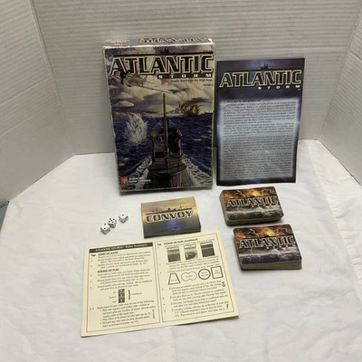 Avalon Hill - ATLANTIC STORM - Deadly Battles on the High Seas Card Game - Image 1 of 3